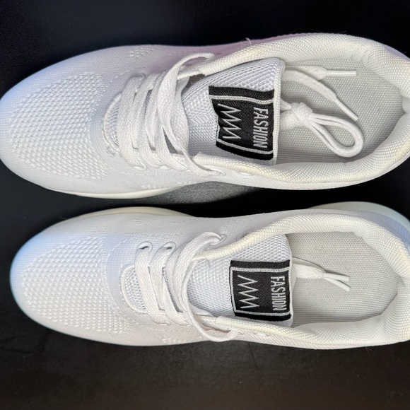 Nice Nice White Mesh Fashion Sneakers EU 39 US 8 8.5 - Picture 12 of 12